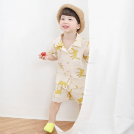 [BABYBLEE] D20275 New Leo Top and Bottom SET, Boys' Summer Shirt, Shorts, Boy's clothes, Children's Clothing _ Made in KOREA