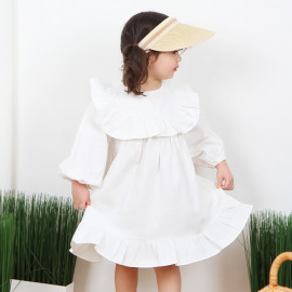 [BABYBLEE] D21206 _ Angelie Dress, Girls' dress, Summer Dress, Children's Clothing, Kids Skirt, Cotton_ Made in KOREA