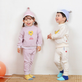 [BABYBLEE] D21221 Friends top and bottom set, infant sweats, baby clothes, children's clothes_ Made in KOREA