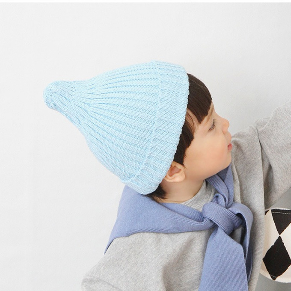 BABYBLEE] A17215_Basic Roll up Beanie 