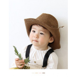 [BABYBLEE] A17518 _ Baby hand-knitted Philip Hat, infant hat, Sun Protection hat, Summer hat Beach hat _ Made in KOREA