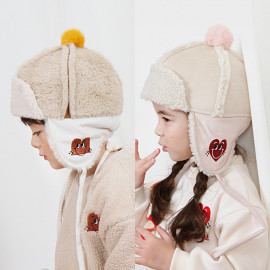 [BABYBLEE] A20911 _ Kids Milo Mustang Winter Hat, infant Hat, children's Hat, Earflaps Hat, _ Made in KOREA