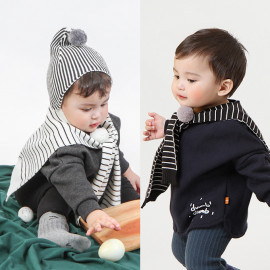 [BABYBLEE] C20801 _ Infant Child Shoulder Shawl, Scarf, Cardigan, Cotton _ Made in KOREA
