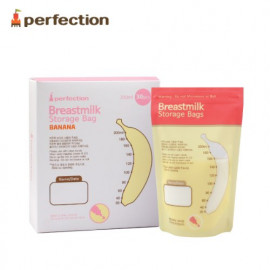 [PERFECTION] Banana Breast Milk Storage Bags, 200ml, 30pcs (Temperature indicator)_ Breast-Feeding, Milk Powder, Feeding Bottle _ Made in KOREA