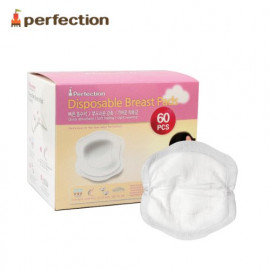[PERFECTION] Breast Pad, B type, 60 Sheets _ Nursing Pads, Disposable Breast Pads _ Made in KOREA
