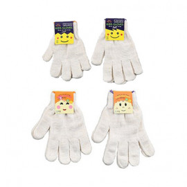 [Boaz] cotton gloves kids gloves 8~10 years old (ivory)_elementary school, art class, science class, experiential learning, gloves_Made in Korea
