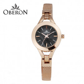[OBERON] OB-601 RGBK _ Fashion Women's Watch, Metal Watch, Quartz Watch Waterproof, Japan Movement