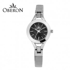 [OBERON] OB-601 SVBK _ Fashion Women's Watch, Metal Watch, Quartz Watch Waterproof, Japan Movement