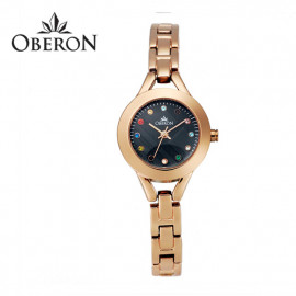 [OBERON] OB-602 RGBK _ Fashion Women's Watch, Metal Watch, Quartz Watch, Waterproof, Japan Movement
