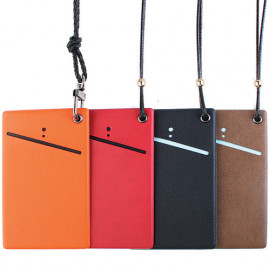 [WOOSUNG] DOKDO_PU Necklace Type Credit Card Holder Wallet_Made in KOREA