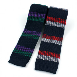 [MAESIO] KNT5003 Knit Stripe Necktie Width 6.3cm 2Colors _ Men's ties, Suit, Classic Business Casual Fashion Necktie, Knit tie, Made in Korea