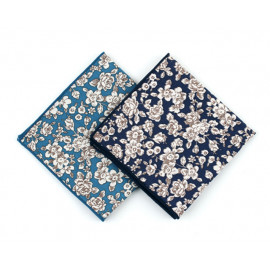[MAESIO] KHC8036 Handkerchief Floral design_ Men's Handkerchief Mens Pocket Squares, Made in Korea