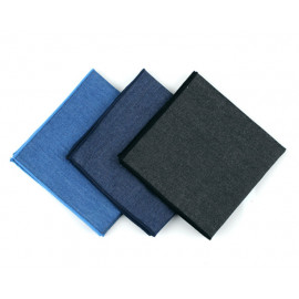 [MAESIO] KHC8038 Handkerchief Denim_ Men's Handkerchief Mens Pocket Squares, Made in Korea