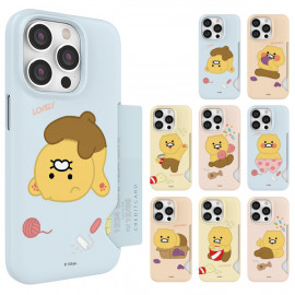 [S2B] Kakao Friends Choonsik"s Slim Card Case _ Slim Card Bumper Full Body Protective Cover For Galaxy S, iphone 14 _ Made in Korea