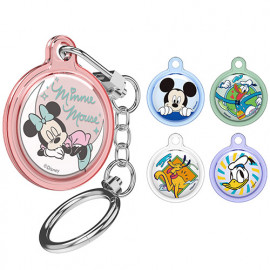 [S2B] DISNEY Tropical Airtag Transparent Case  _ Disney Character, Cover Protective Case  Made in Korea
