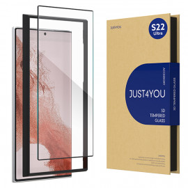 [S2B]Just For You Screen Protector 3D tempered glass 1sheets _ Galaxy S22 Ultra_  Made in Korea