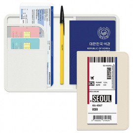[S2B] Just4You Boarding Anti-Hacking Passport Case _ Personal information leakage prevention passport case_  Made in Korea