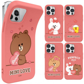 [S2B] LINE Friends Lovely Mini Soft Case_Anti-shock, anti-scratch, Double structure, high-resolution printing_Made In Korea