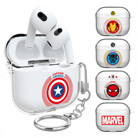  [S2B] MARVEL Clear AirPods 3 Slim Case_ One-piece design,Slim and light_Made in Korea