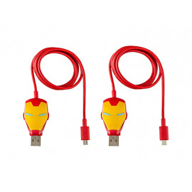 [S2B] Marvel Iron Man Charging Cable Type C _  Samsung Galaxy, Smartphone Phone, Tablet for Android