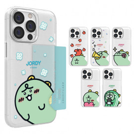 [S2B]NINIZ Jordi Face Translucent Slim Card Case_  A convenient design that can store cards and charge wirelessly , Made in Korea