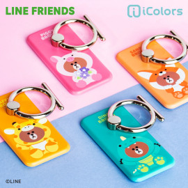 [S2B] Line Friends Alpha Holder_ Authenticated product, easy angle adjustment, semi-permanent adhesive sticker_ Made in KROEA