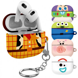 [S2B] TOY STORY Mini AirPods 3 Slim Case_ FORKY HAMM ALIEN WOODY BUZZ, Disney Pixar, Cover Protective Case Skin for Apple Airpods Pro, Made in Korea