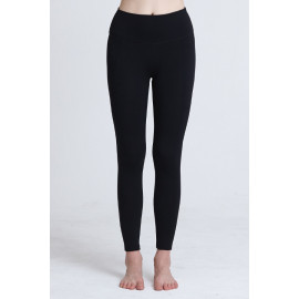 [Supplex] CLWP9053 Back Line Leggings Black, Yoga Pants, Workout Pants For Women _ Made in KOREA