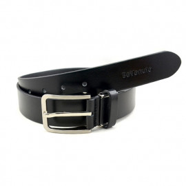 [BeVenuto] BVB2T.35.BK Men's Italian Leather Belt 32mm _ Classic Casual Dress Belts with Prong Buckle Made in Korea