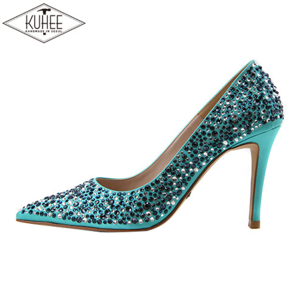 KUHEE] Aqua Silk Pumps 6,7,8cm (7004)