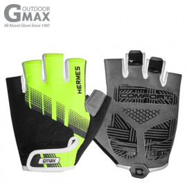 [BY_Glove] GMAX Hermes All Cut Cycle Glove_ GMS10090, Both Hand Set, Five Finger Cut, Synthetic leather, Lycra Non-Slip