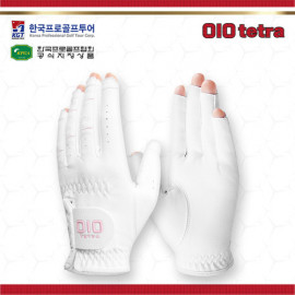[BY_Glove] OMG13006_KPGA Official _ OIO Tetra Nail-Cut Golf Glove Both Hands, Anti-slip, Strengthen grip _ For women, Pana tetra, Lycra