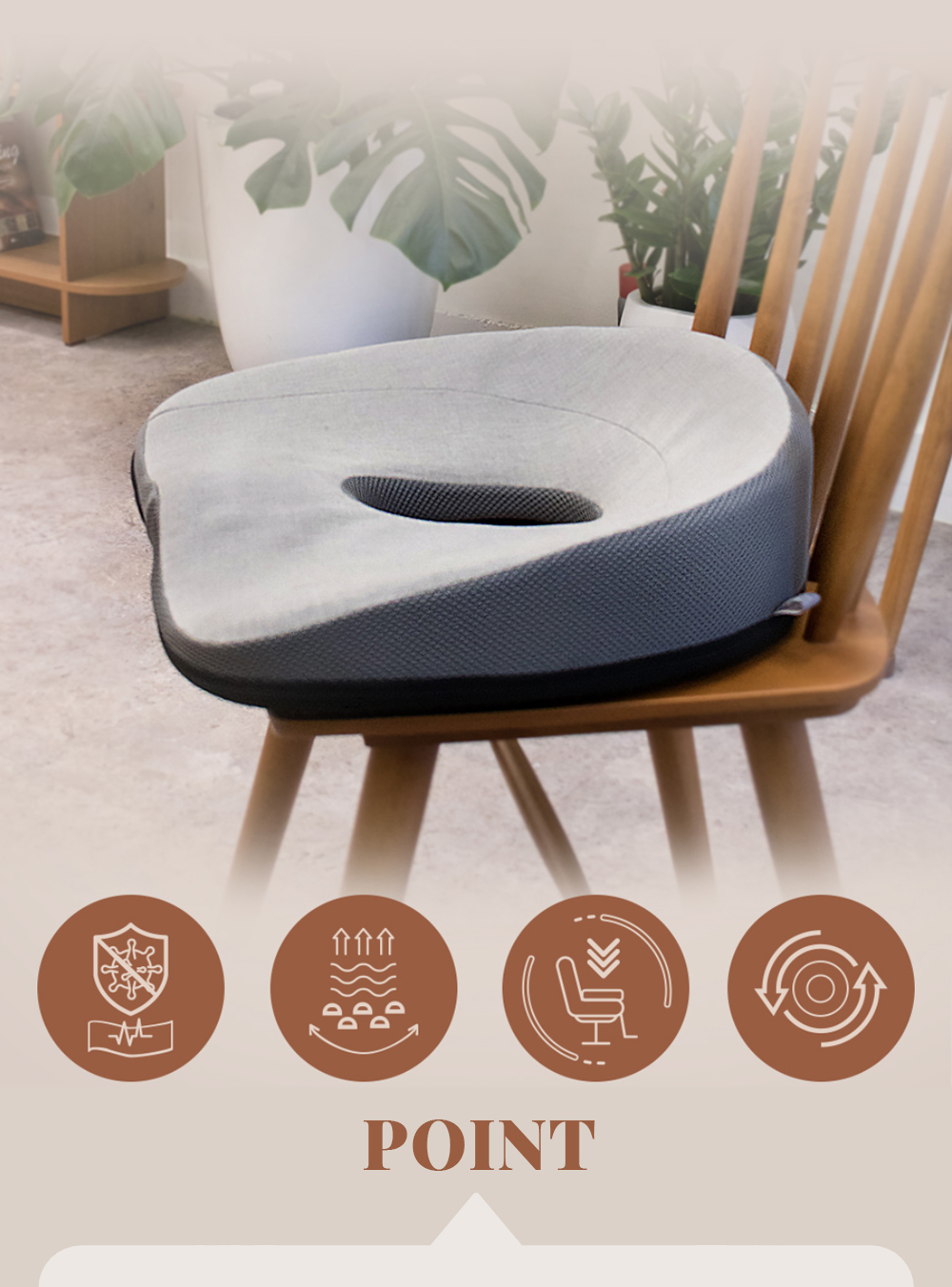 Female Male Hemorrhoid Pain Relief Car Seat Donut Cushion Tailbone Prostate  Protective Care Pad Pregnancy Women Seat Cushions - Automobiles Seat Covers  - AliExpress