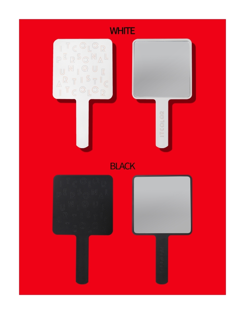 Hand mirrors with handles for unique users